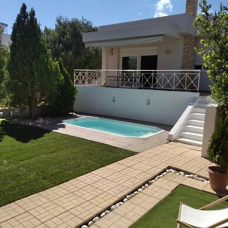 Cozy Villa Vita Lagonisi Kalivia Thorikou Экстерьер фото